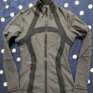 Lululemon Define Jacket - black herringbone 🍋😍